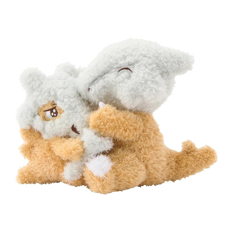 Cubone & Marowak Nakibeso Hugging Plush Buruburu...Mugyu! (Don't Cry, Come Here)