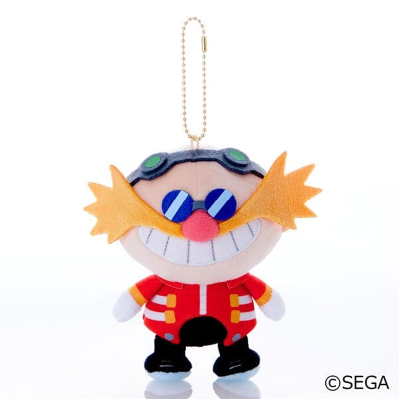 Dr. Eggman Mascot Plush Keychain - SONICFRIENDS
