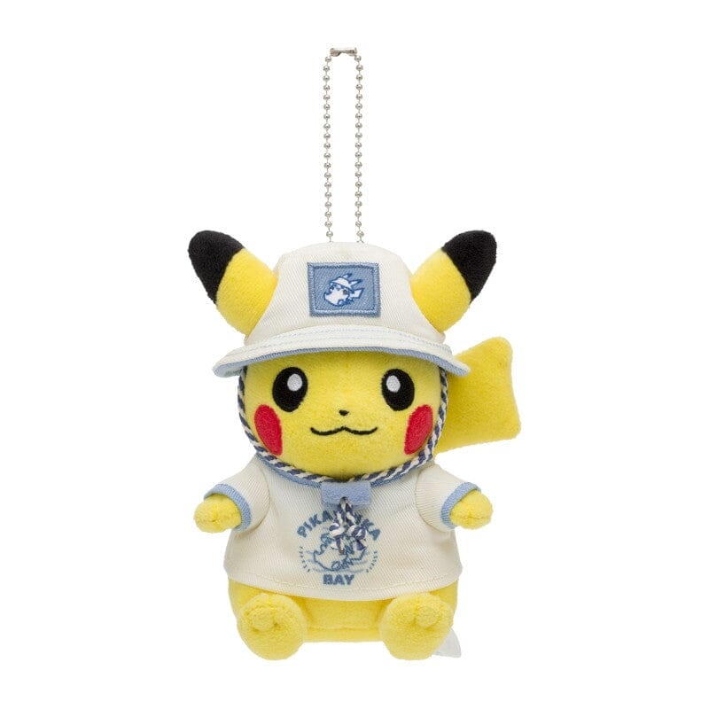 Pikachu Mascot Plush Keychain Leisure Style Ver. Pokmon Center Tokyo Bay R