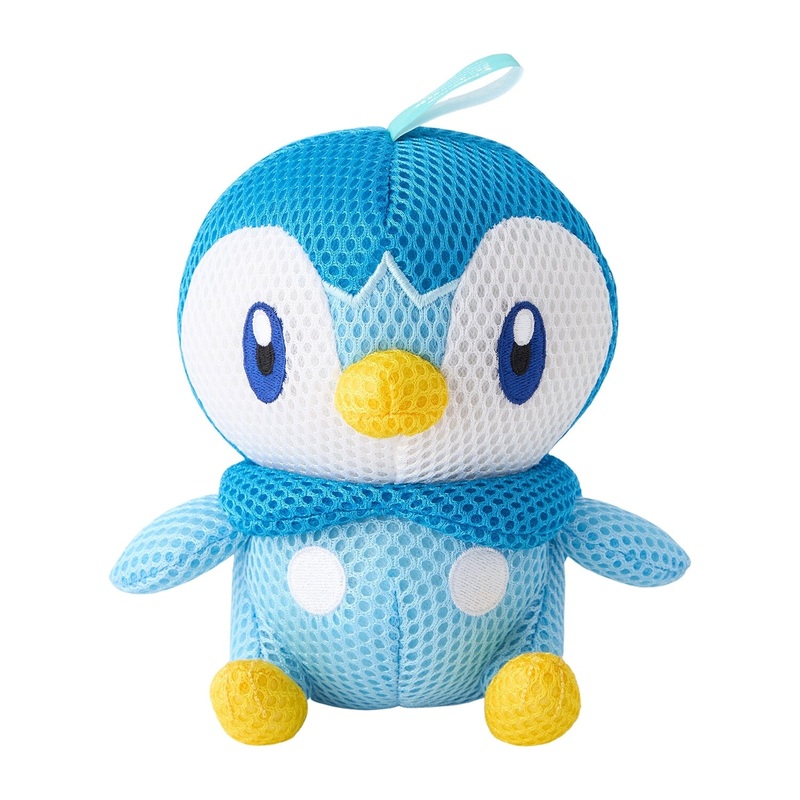 Piplup Sponge Plush Let's Bath together! Bath Buddy