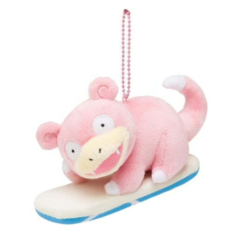 Slowpoke Mascot Plush Keychain - Pokmon Surf