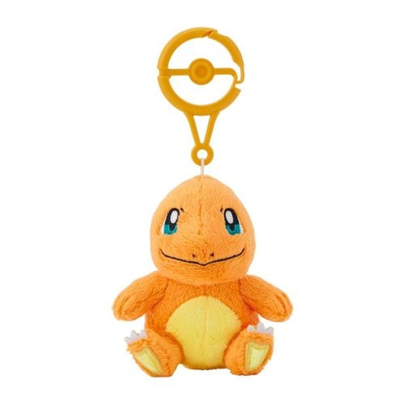 Charmander Mascot Plush With Carabiner