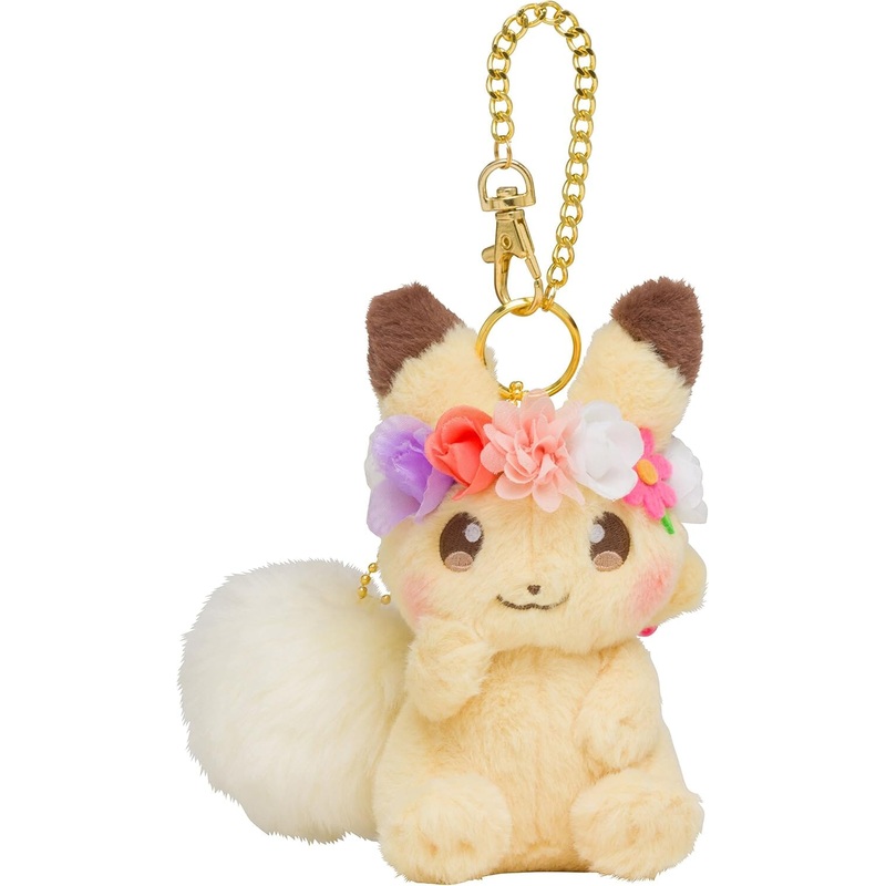 Pikachu Mascot Keychain Pikachu&Eievuis Easter