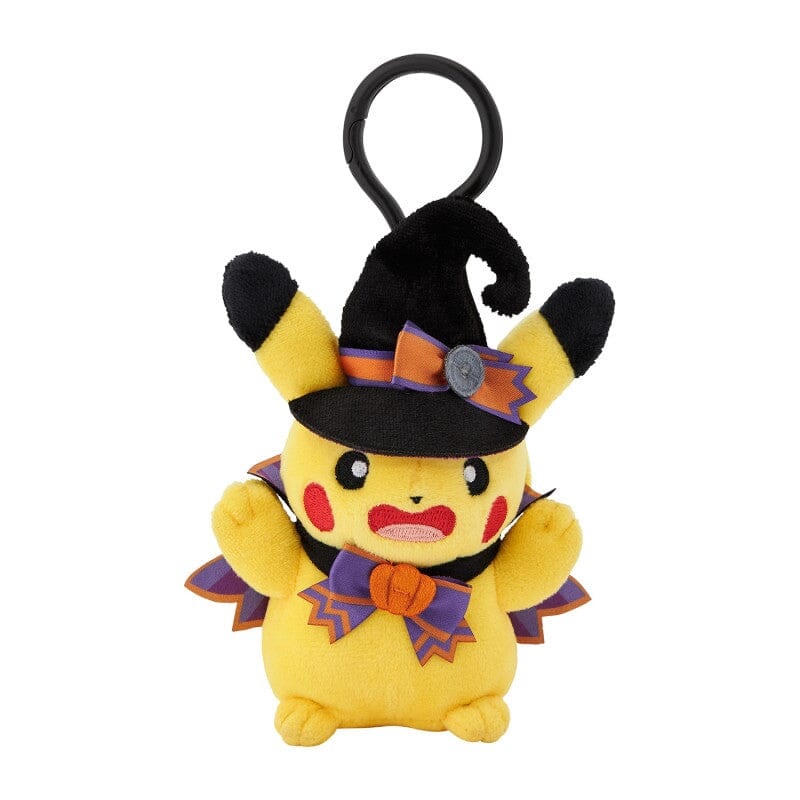 Pikachu Mascot Plush Keychain Halloween Trick or trick