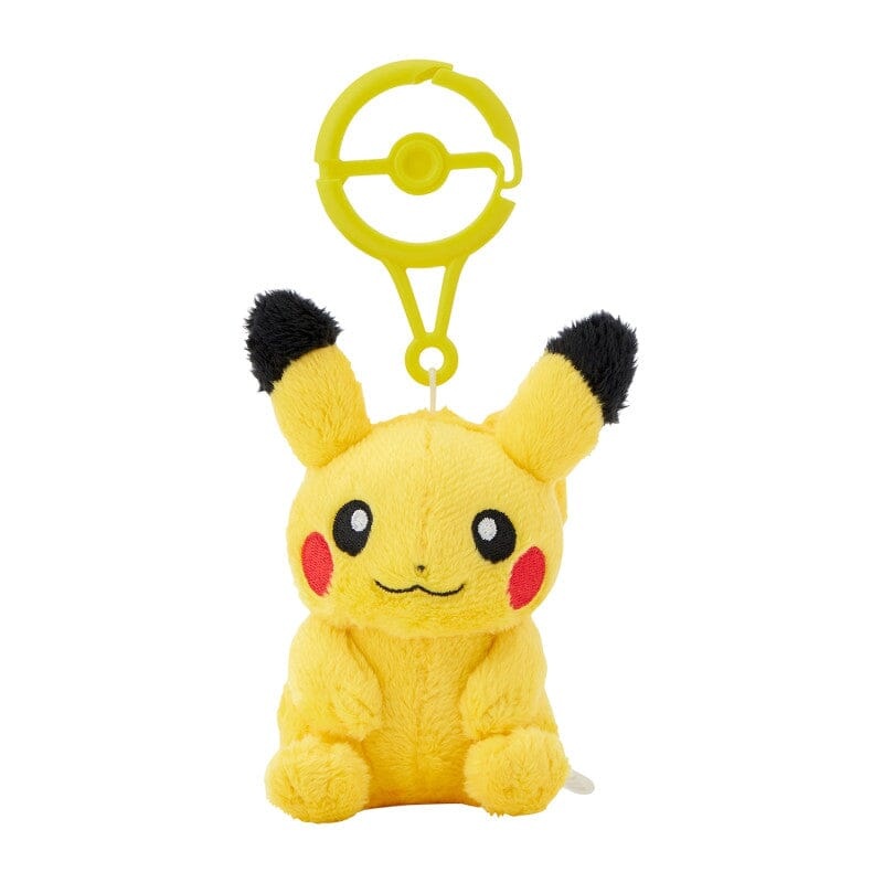 Pikachu Mascot Plush With Carabiner