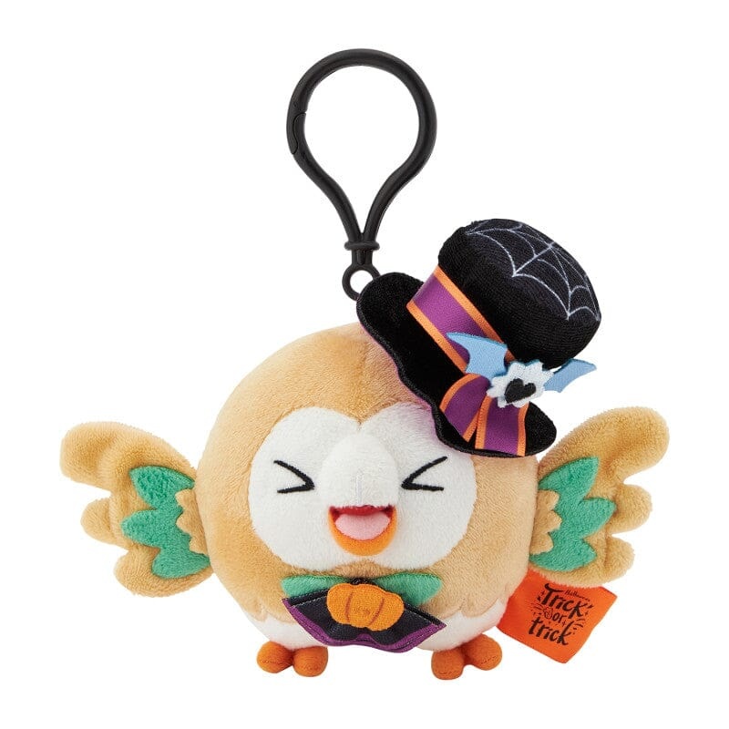 Rowlet Mascot Plush Keychain Halloween Trick or trick