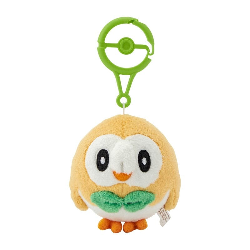 Rowlet Mascot Plush With Carabiner