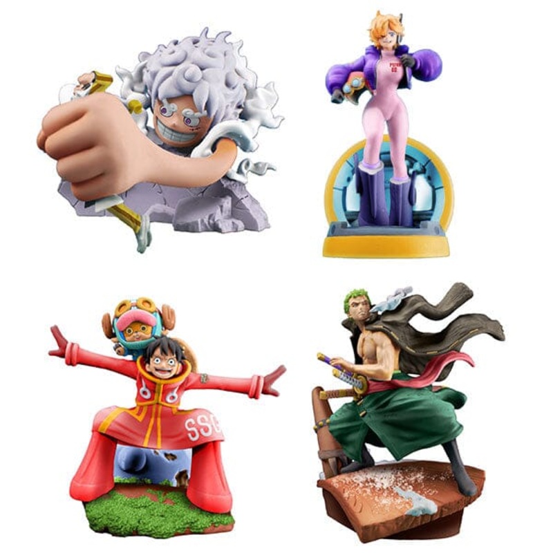 LOGBOX RE BIRTH Figure Egghead Arc - ONE PIECE (4Pcs/BOX)