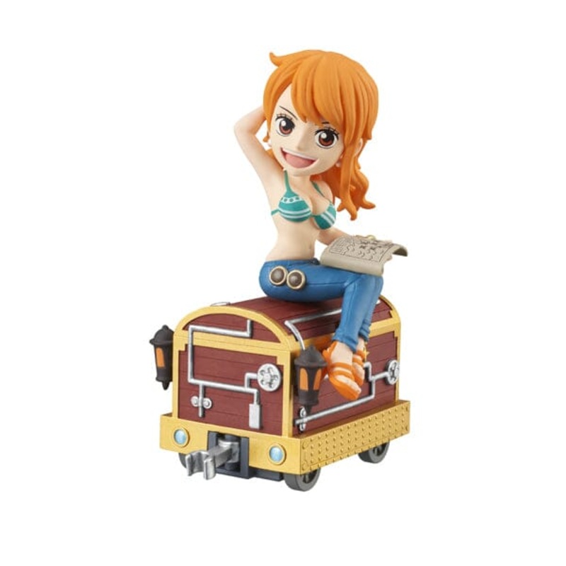 Nami World Collectible Figure Mugiwara Store ALL ABOARD- ONE PIECE