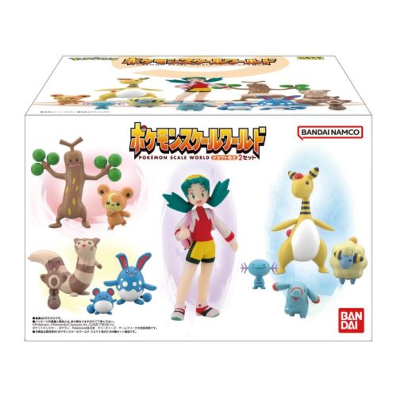 Pokmon Scale World Figure Johto Region No.2 Set (Box)