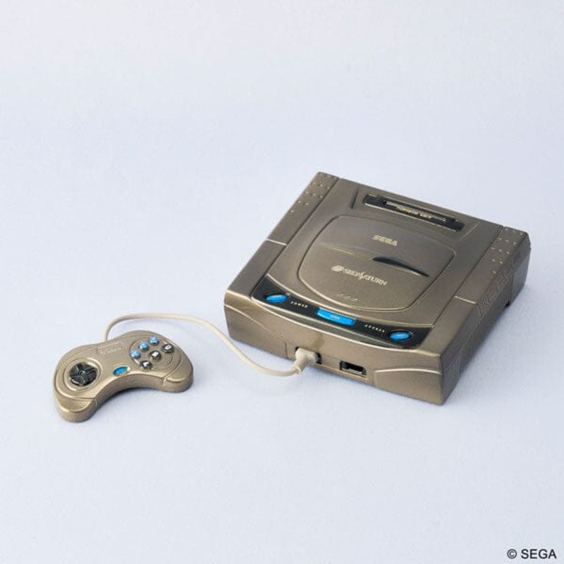 Sega Saturn Bright Arts Gallery Figure - SEGA Hardware