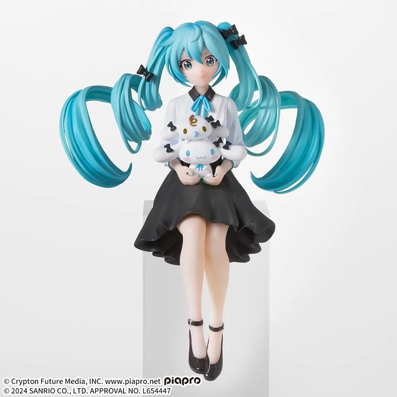 Hatsune Miku Figure Series Chokonose Premium "Hatsune Miku x Cinnamoroll" Osumashi Ver. (Prize Figure)