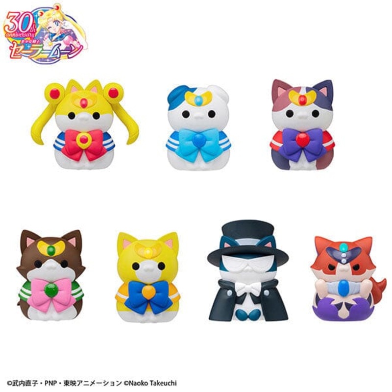 Sailor Moon MEGA CAT PROJECT Figure - Sailor Mewn In the name of the moon I will punish mew! 2024ver. (7Pcs/BOX)