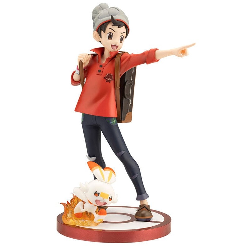 Victor with Scorbunny ARTFX J 1/8 Figure Pokmon Series
