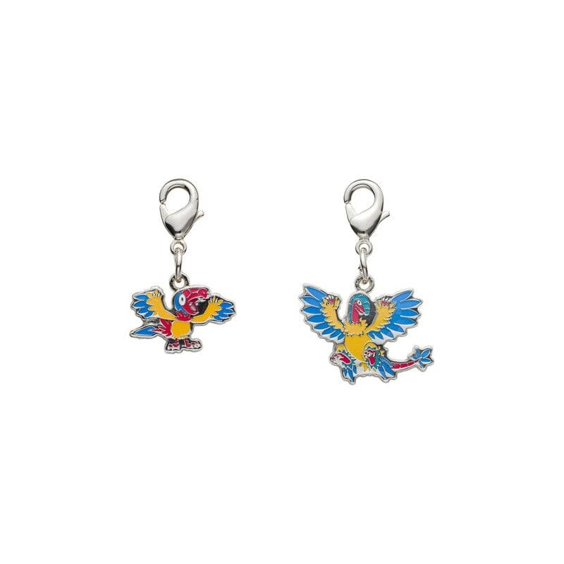 Archen, Archeops - National Pokdex Metal Charm Keychain #566, #567