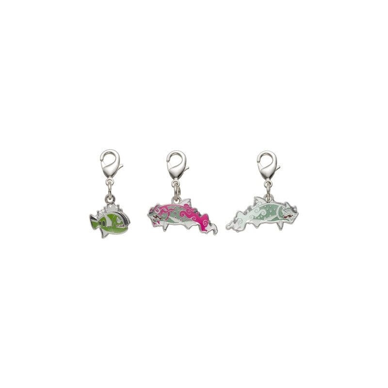 Basculin, Basculegion - National Pokdex Metal Charm Keychain #550, #902