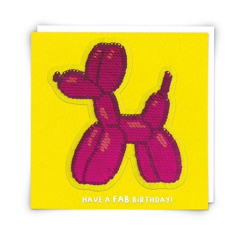 Card - Balloon Dog