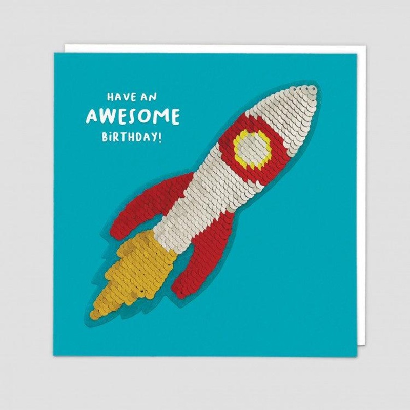 Card - Rocket - Have An Awesome Birthday