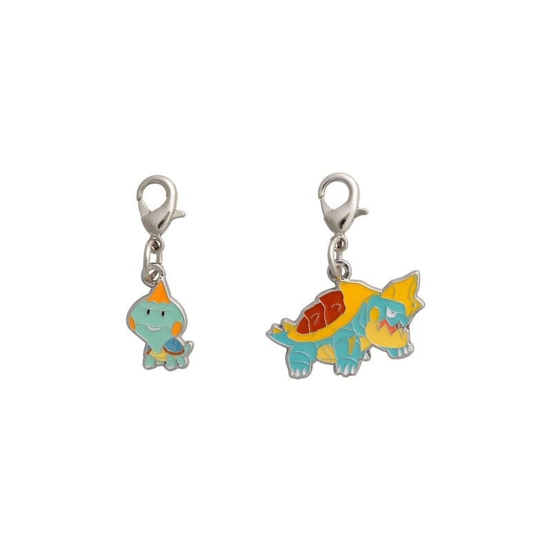 Chewtle, Drednaw - National Pokdex Metal Charm Keychain #833, #834