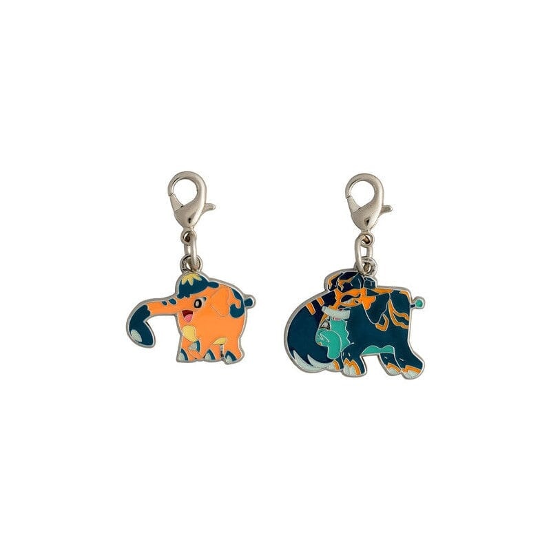 Cufant, Copperajah - National Pokdex Metal Charm Keychain #878, #879
