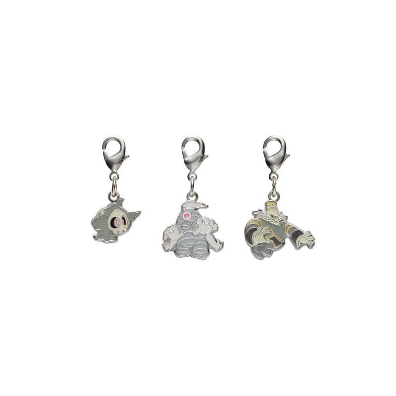 Duskull, Dusclops, Dusknoir - National Pokdex Metal Charm Keychain #355, #356, #477