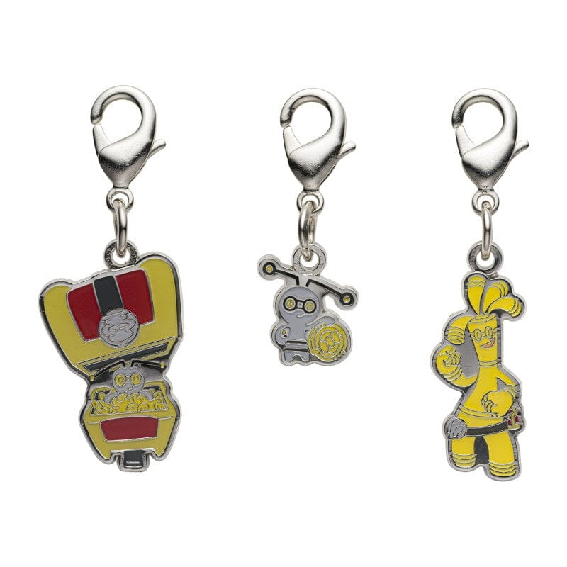 Gimmighoul, Gholdengo - National Pokdex Metal Charm Keychain #999, #1000