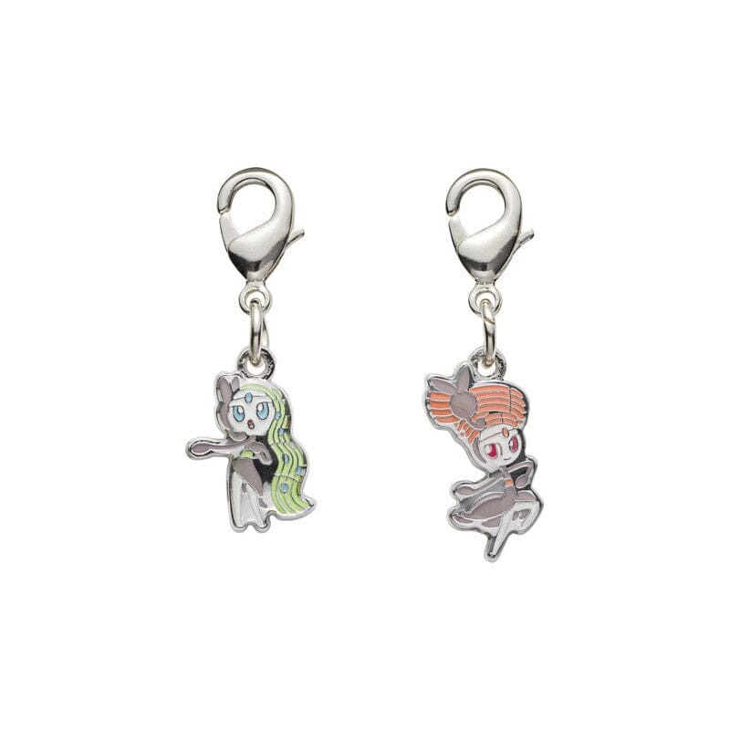 Meloetta - National Pokdex Metal Charm Keychain #648