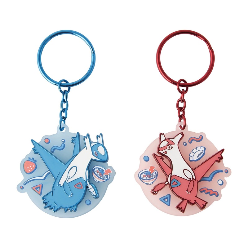 Paired Keychain Pokmon Center Fukuoka R