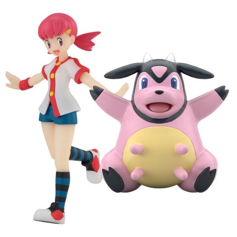 Whitney & Miltank Pokmon Scale World Figure Johto Region