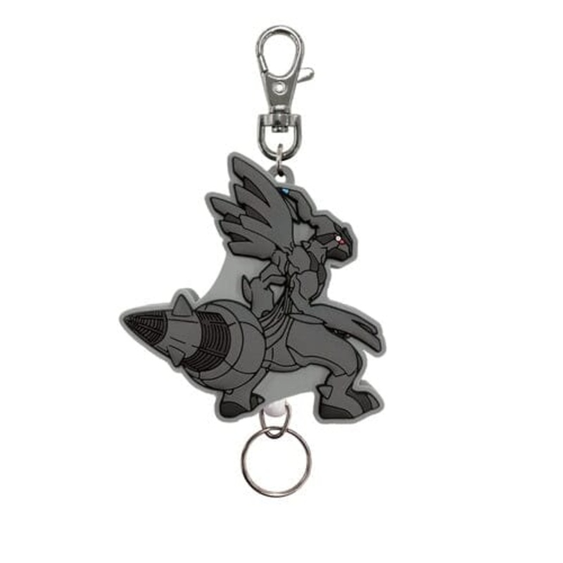 Zekrom Rubber Reel Keychain