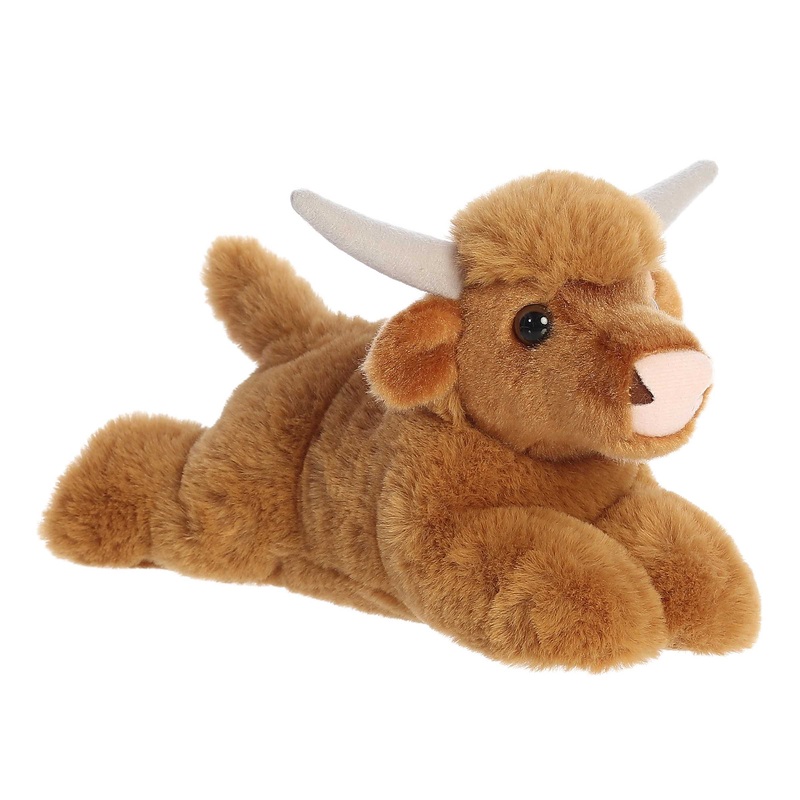 Aurora - Mini Flopsie - 8" Highland Cow