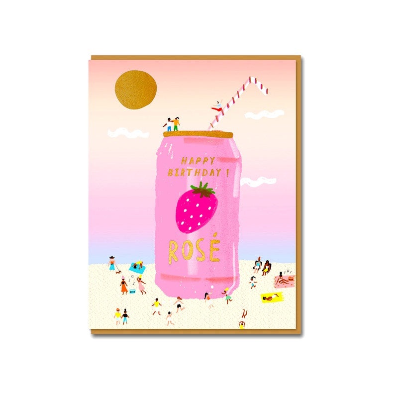 Carolyn Suzuki - Single Card - Rose On The beach
