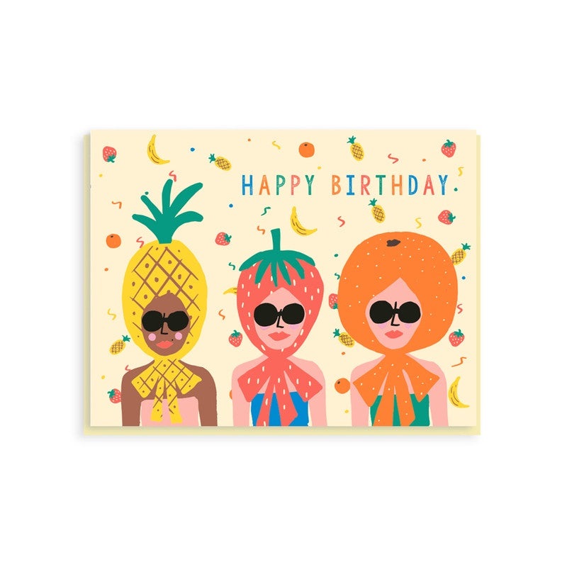 Greeting Card - Fruity Birthday