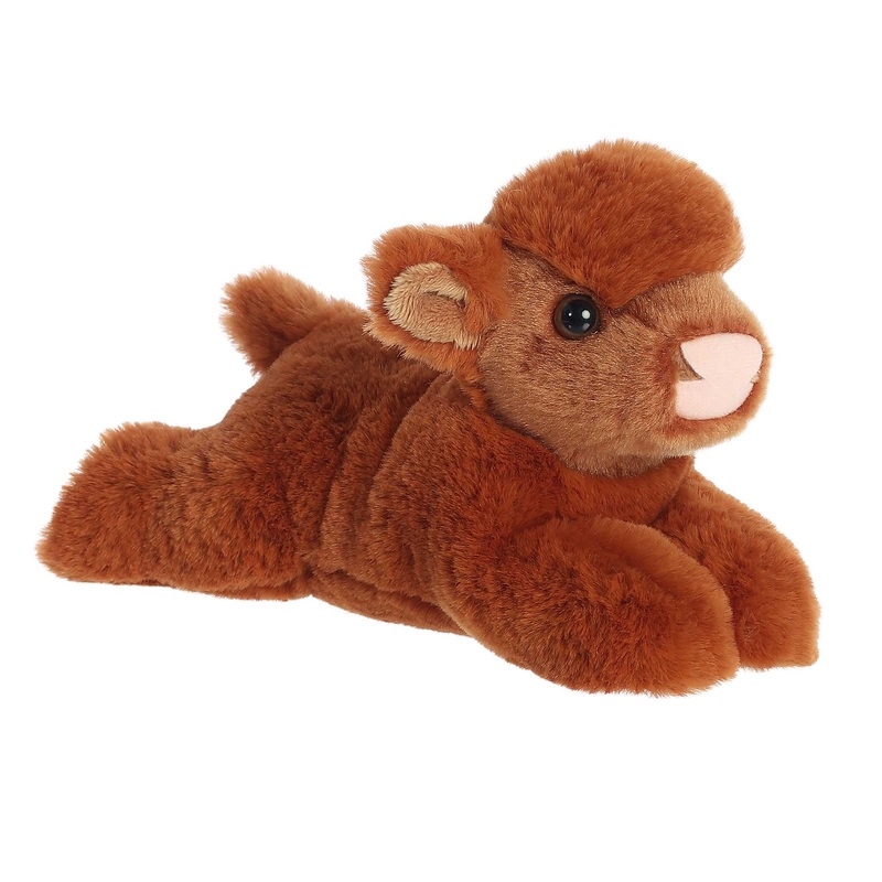 Aurora - Mini Flopsie - 8" Highland Cow Calf