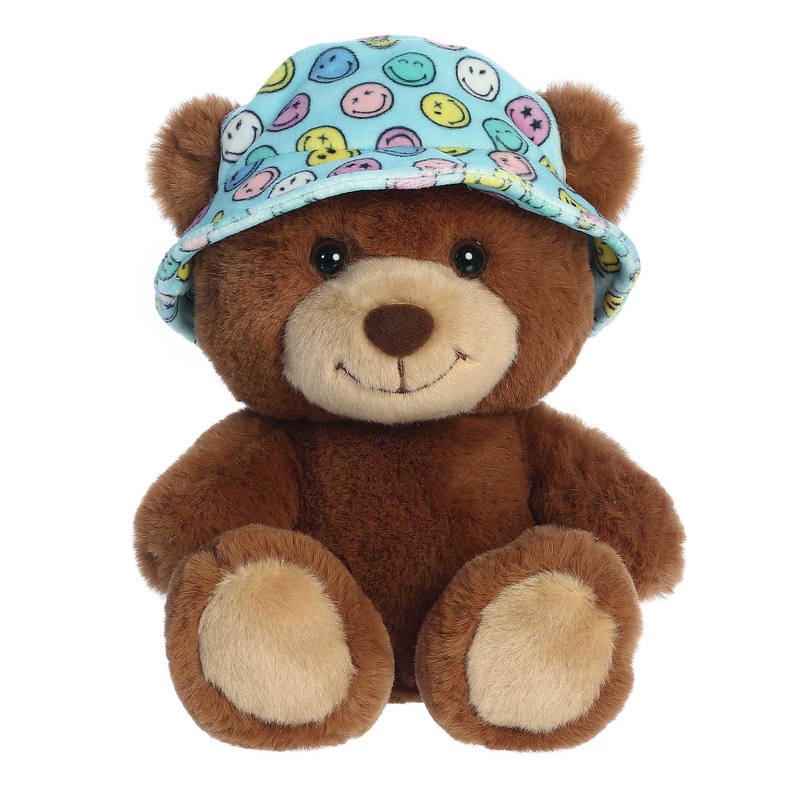 Aurora - SMILEYWORLD - 8" Bucket Hat Bear