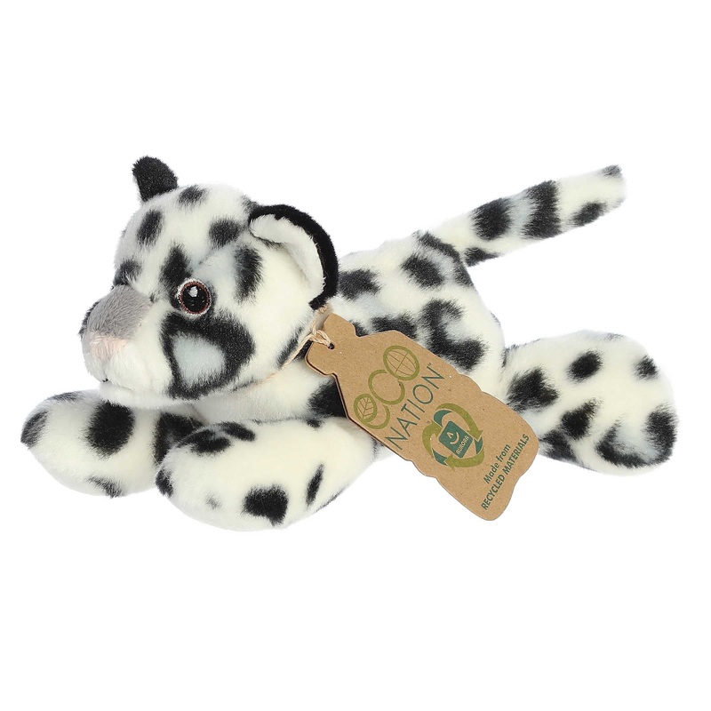 Aurora - Eco Nation - Eco Softies - 8" Snow Leopard