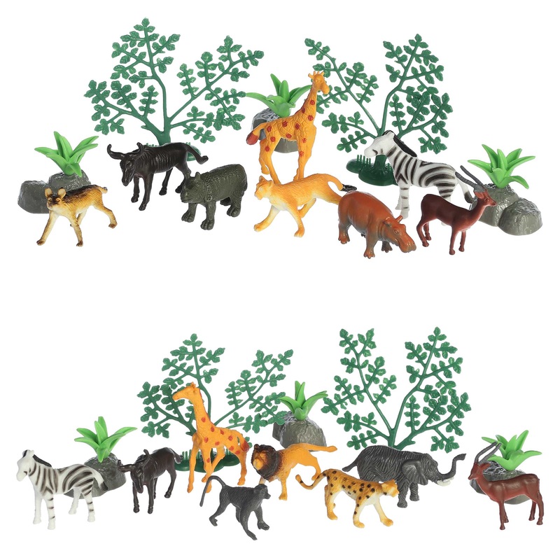 Aurora Toys - Habitat - Mini Safari Play Figures