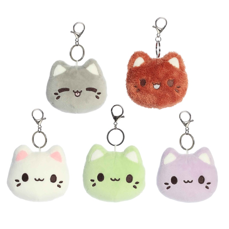 Aurora - Tasty Peach - 4" Meowchi Face Blind Bag Clip-On