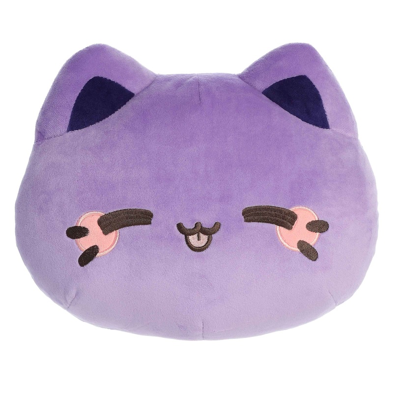 Aurora - Tasty Peach - Meowchi Face Plush - 10" Ube