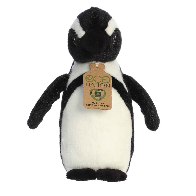 Aurora - Eco Nation - Eco Softies - 8" Black Footed Penguin