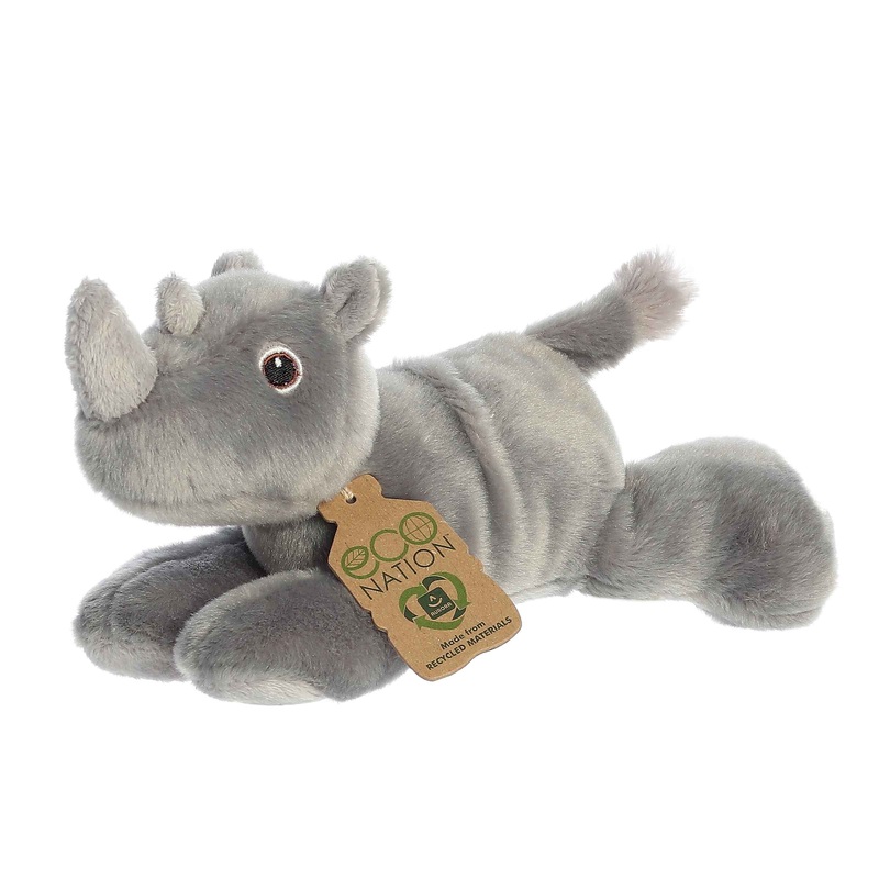 Aurora - Eco Nation - Eco Softies - 8" Rhino
