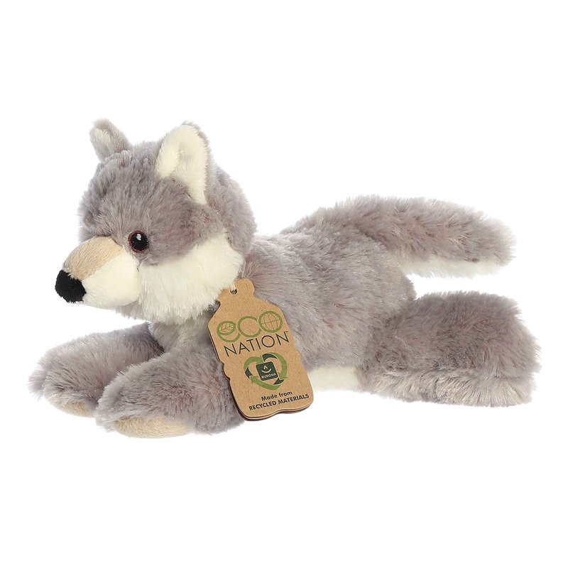 Aurora - Eco Nation - Eco Softies - 8" Wolf
