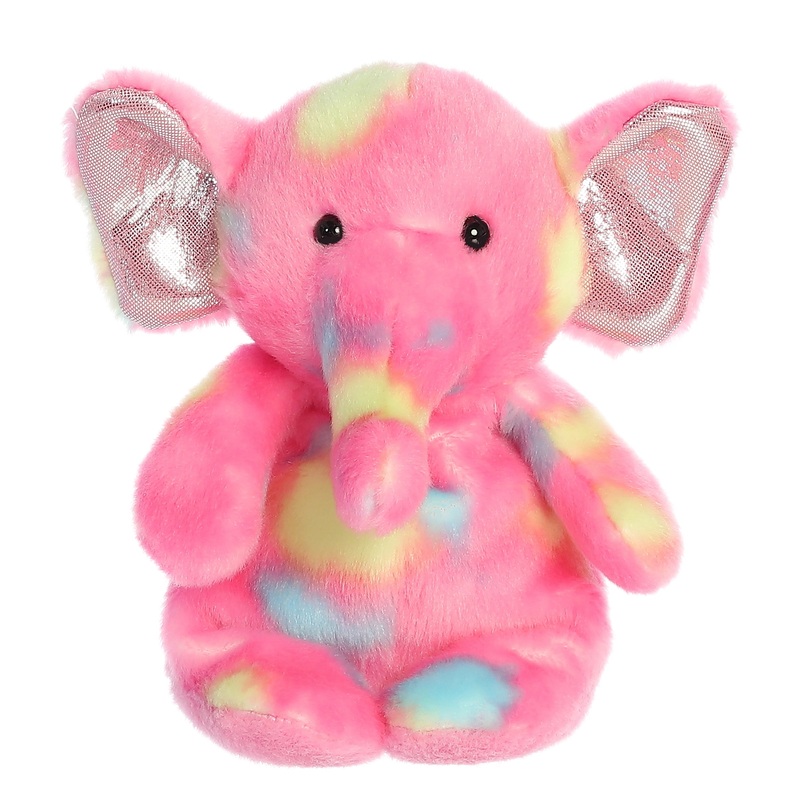 Aurora - Jammies - 8" Raspberry Elephant