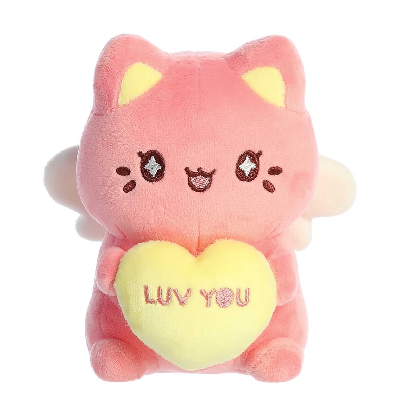 Aurora - Tasty Peach - 7" Candy Heart Meowchi - Dark Pink