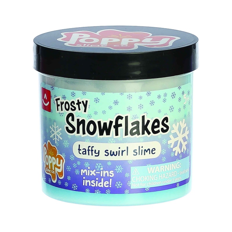 Aurora Toys - Poppy Slime Co. - Frosty Snowflakes Slime