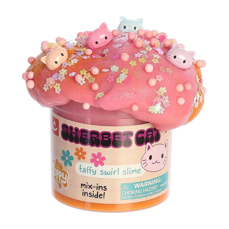 Aurora Toys - Poppy Slime Co. - Sherbet Cat Slime