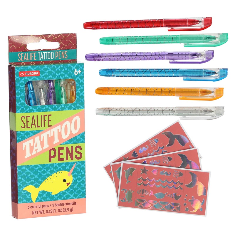 Aurora Toys - Sealife Tattoo Pens