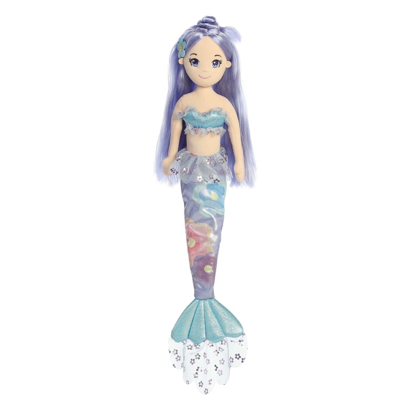 Aurora - Sea Sparkles - Floral Sparkles - 18" Ivy