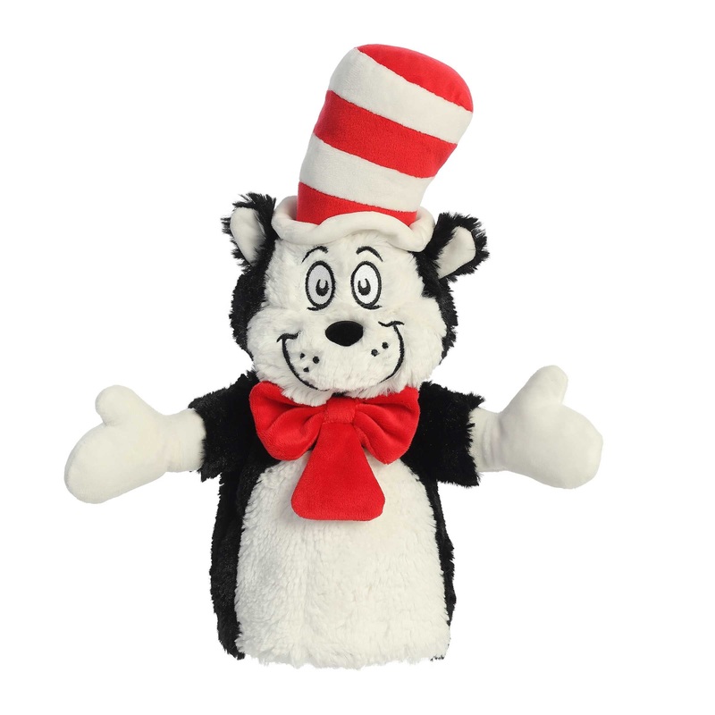 Aurora - Dr. Seuss - 14" Cat In The Hat Hand Puppet