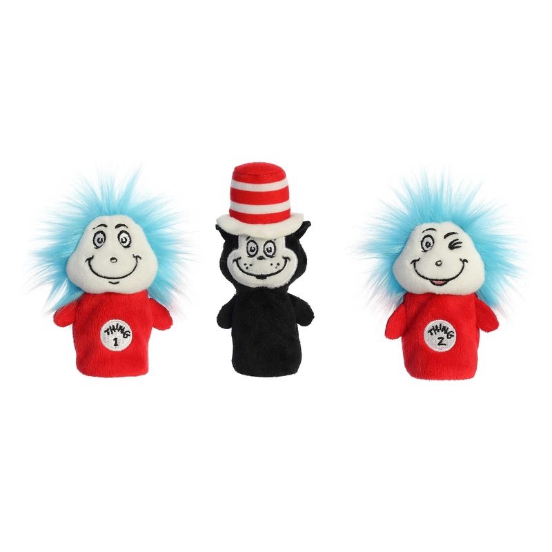 Aurora - Dr. Seuss - 3" Dr. Seuss Finger Puppet Set